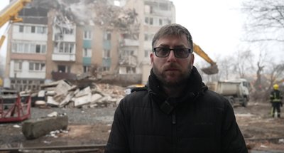 Ігор Черепанський, руїни будинку Ігор Черепанський, руїни будинку