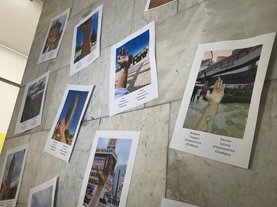 У Дніпрі відкрилася виставка про ненасильницький супротив російській окупації У Дніпрі відкрилася виставка про ненасильницький супротив російській окупації