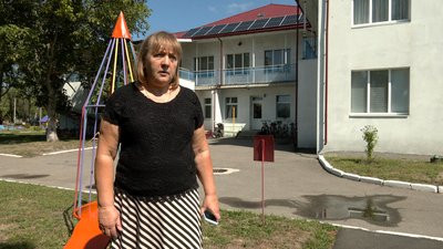 На роботу ходили вночі: у дитячих садочках на Черкащині встановили сонячні панелі