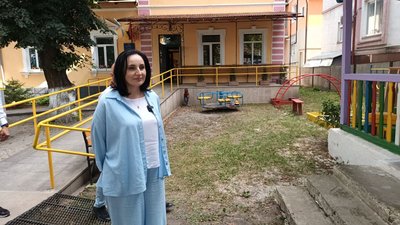 Чортків, переселенці, міністерка соціальної політики Оксана Жолнович Чортків, переселенці, міністерка соціальної політики Оксана Жолнович