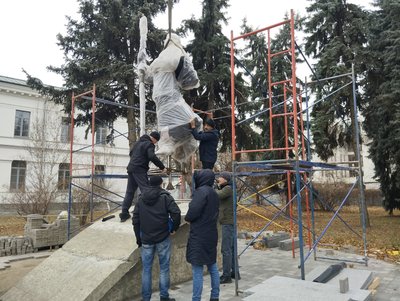 У Полтаві встановлюють пам’ятник Григорію Сковороді