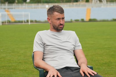 Ексгравець МФК "Миколаїв" Віктор Берко, червень 2025 року Ексгравець МФК "Миколаїв" Віктор Берко, червень 2025 року