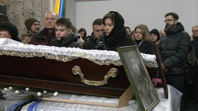 у Тернополі попрощалися з військовим Андрієм Будою у Тернополі попрощалися з військовим Андрієм Будою