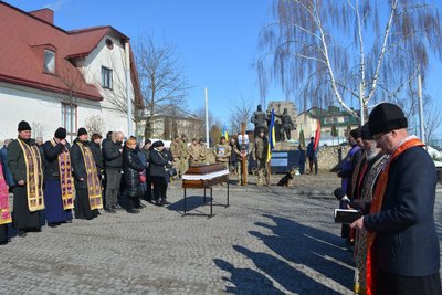 Похорон, ЗСУ, Олексій Гладченко, Збаразька міська рада, 4 березня 2026, Тернопіль Похорон, ЗСУ, Олексій Гладченко, Збаразька міська рада, 4 березня 2026, Тернопіль