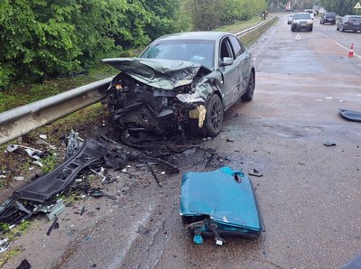На Житомирщині внаслідок ДТП травмувалися четверо людей На Житомирщині внаслідок ДТП травмувалися четверо людей