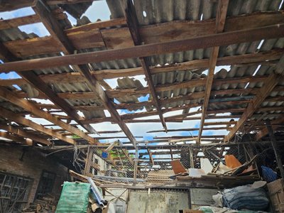 Наслідки влучання російського БпЛА у Богодухові, 30 червня 2026 року