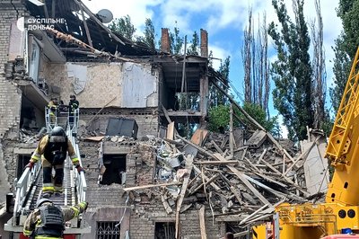 Удар по 4-поверхівці у Краматорську 21 червня: що відомо про атаку КАБом Удар по 4-поверхівці у Краматорську 21 червня: що відомо про атаку КАБом