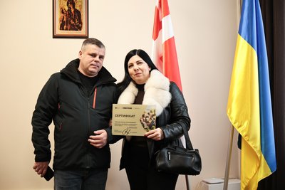 На Волині ще чотирьох ветеранам вручили сертифікати на придбання житла На Волині ще чотирьох ветеранам вручили сертифікати на придбання житла