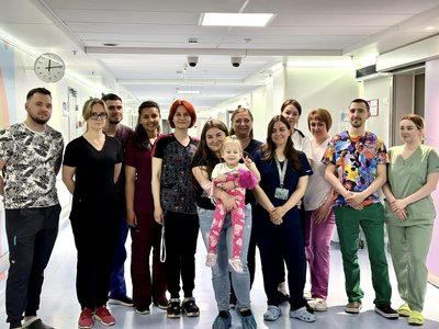 В Охматдиті врятували 3-річну дівчинку Соломію з Житомирщини, якій не давали шансів на життя В Охматдиті врятували 3-річну дівчинку Соломію з Житомирщини, якій не давали шансів на життя