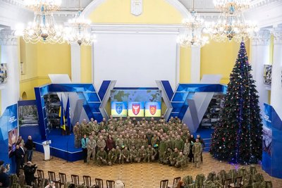 День Збройних сил України: Кличко нагородив медалями майже сотню військових День Збройних сил України: Кличко нагородив медалями майже сотню військових