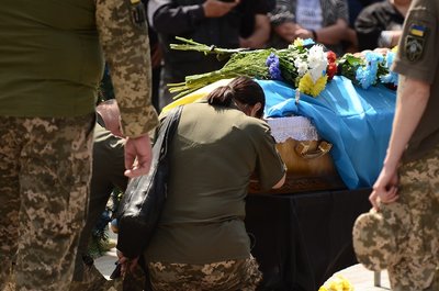 У Рівному попрощалися з сапером Юрієм Данилюком У Рівному попрощалися з сапером Юрієм Данилюком