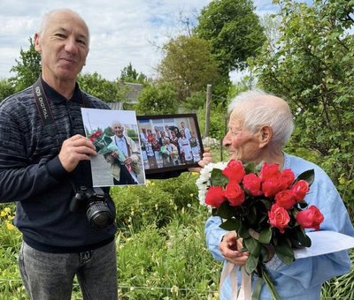 Їздить велосипедом і співає у церковному хорі: житель Рівненщини Микола Шумейко відзначив 95-річний ювілей Їздить велосипедом і співає у церковному хорі: житель Рівненщини Микола Шумейко відзначив 95-річний ювілей