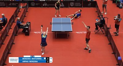 Спортсменка з Луганщини перемогла на юнацькому чемпіонаті Європи із настільного тенісу Спортсменка з Луганщини перемогла на юнацькому чемпіонаті Європи із настільного тенісу