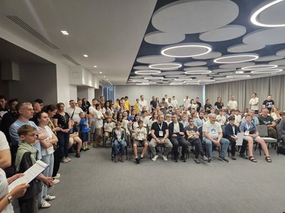 У Житомирі стартував національний чемпіонат з робототехніки IPRC Ukraine-2026 У Житомирі стартував національний чемпіонат з робототехніки IPRC Ukraine-2026