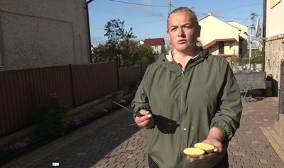 Олександра Кравчук, фермерка, картопля Олександра Кравчук, фермерка, картопля