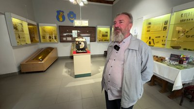 Олег Погорілець розповів про музей Олег Погорілець розповів про музей