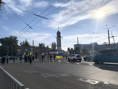 У Кривому Розі у день жалоби пройшла хвилина мовчання У Кривому Розі у день жалоби пройшла хвилина мовчання