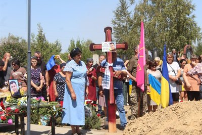 На Одещині попрощались з загиблим у Запорізькій області військовим На Одещині попрощались з загиблим у Запорізькій області військовим