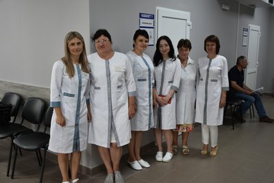 Працівники амбулаторії у Жидичині Працівники амбулаторії у Жидичині
