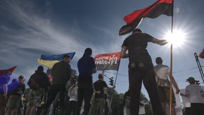 Трудові мігранти, мітинг