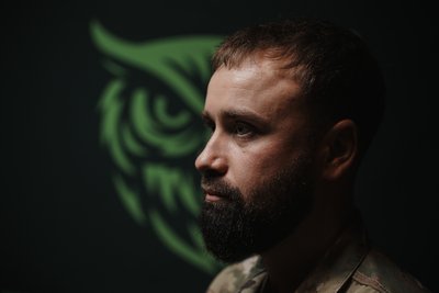 Прикордонник "Уран" з підрозділу "Стрікс" Прикордонник "Уран" з підрозділу "Стрікс"