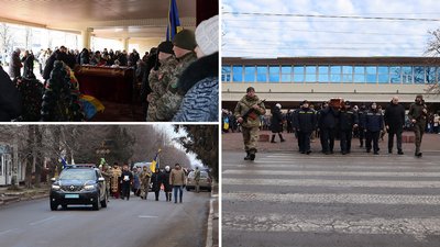 У двох громадах Кіровоградщини попрощалися із загиблими на війні з РФ бійцями У двох громадах Кіровоградщини попрощалися із загиблими на війні з РФ бійцями