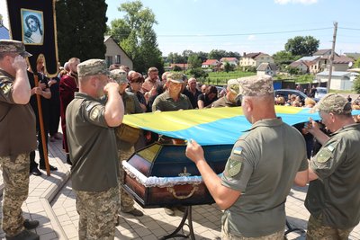 Похорон Андрія Луціва