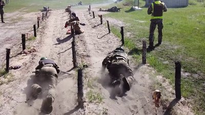 Військовослужбовці проходили психологічну підготовку на полігоні Військовослужбовці проходили психологічну підготовку на полігоні