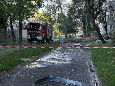 Наслідки атаки РФ у Черкасах 24 травня 2026 року Наслідки атаки РФ у Черкасах 24 травня 2026 року