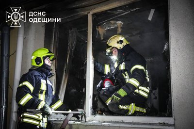 В Одесі під час пожежі врятували двох собак, ще дві тварини загинули
