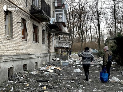 пошкоджений будинок наслідки російського обстрілу Костянтинівка Донецька область 22 січня 2025 рік пошкоджений будинок наслідки російського обстрілу Костянтинівка Донецька область 22 січня 2025 рік