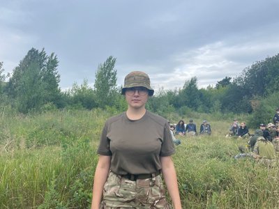 Вишкіл для молоді, вишкіл пам'яті Дмитра Хоми, позивний Фантом", тренування, Тернопільщина, липень 2025 Вишкіл для молоді, вишкіл пам'яті Дмитра Хоми, позивний Фантом", тренування, Тернопільщина, липень 2025