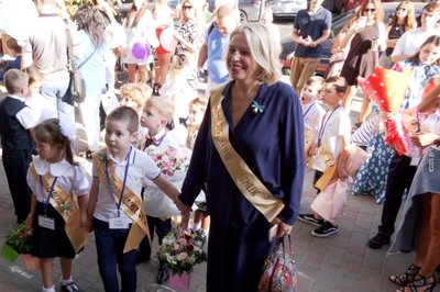 В Одесі дітей військових і волонтерів привітали з початком шкільного року В Одесі дітей військових і волонтерів привітали з початком шкільного року