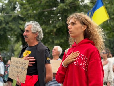 «Без МО – немає реформ». У Дніпрі девʼятий день мітингу проти відставки Михайла Федорова «Без МО – немає реформ». У Дніпрі девʼятий день мітингу проти відставки Михайла Федорова