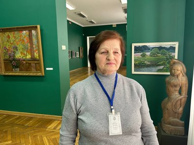 Валентина Хоцька працює у Житомирському музеї понад 25 років Валентина Хоцька працює у Житомирському музеї понад 25 років