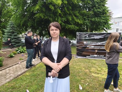 "Голоси дітей": у Житомирі вшанували пам’ять загиблих через війну дітей "Голоси дітей": у Житомирі вшанували пам’ять загиблих через війну дітей