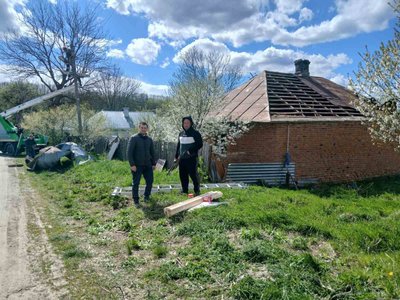 В одній з громад Тернопільщини показали наслідки негоди В одній з громад Тернопільщини показали наслідки негоди