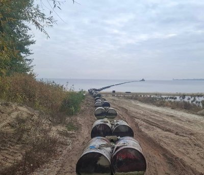 На Черкащині на Кременчуцькому водосховищі незаконно видобули майже 50 тисяч тонн піску: є підозрювані На Черкащині на Кременчуцькому водосховищі незаконно видобули майже 50 тисяч тонн піску: є підозрювані