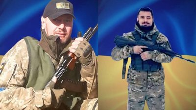 Полеглі військові Володимир Гладкий та Богдан Козак Полеглі військові Володимир Гладкий та Богдан Козак