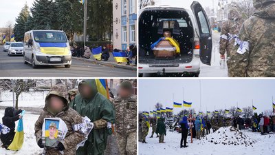 У трьох громадах Кіровоградщини попрощалися з військовими У трьох громадах Кіровоградщини попрощалися з військовими