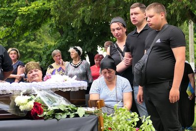 На Сумщині поховали військовослужбовця Миколу Соломка