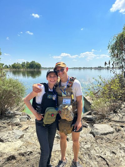 Херсонщина, волонтери, Аліна Шемедюк, Олег Дегусаров, БО БФ "Справжні" Херсонщина, волонтери, Аліна Шемедюк, Олег Дегусаров, БО БФ "Справжні"