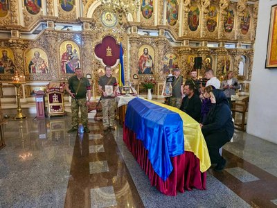 Загинув на Харківщині: у Полтаві попрощалися з солдатом Антипом Мисюрою Загинув на Харківщині: у Полтаві попрощалися з солдатом Антипом Мисюрою