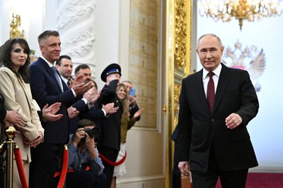 У РФ пройшла "інавгурація" Путіна, він склав присягу У РФ пройшла "інавгурація" Путіна, він склав присягу