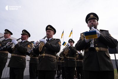 Церемонія перепоховання першого голови Організації українських націоналістів (ОУН) Євгена Коновальця на військовому кладовищі на Київщині, 18 серпня 2026 року Церемонія перепоховання першого голови Організації українських націоналістів (ОУН) Євгена Коновальця на військовому кладовищі на Київщині, 18 серпня 2026 року