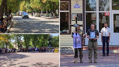 У двох громадах Кіровоградщини попрощались із загиблими на війні з РФ військовими У двох громадах Кіровоградщини попрощались із загиблими на війні з РФ військовими