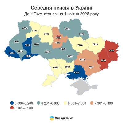 Середньомісячна пенсія на Кіровоградщині нижча за всеукраїнську — Опендата Середньомісячна пенсія на Кіровоградщині нижча за всеукраїнську — Опендата