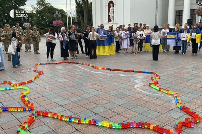 В Одесі відбулася акція пам’яті героїв на Біржовій площі В Одесі відбулася акція пам’яті героїв на Біржовій площі