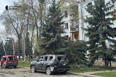 Удар по середмістю Краматорська у переддень Великодня: що відомо та фото з місця Удар по середмістю Краматорська у переддень Великодня: що відомо та фото з місця