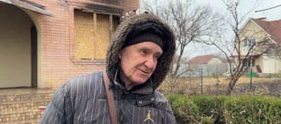 Собака Глаша повернулася у пошкоджений “шахедом” Собака Глаша повернулася у пошкоджений “шахедом”